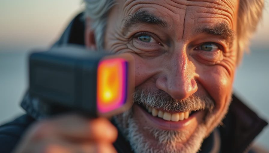 Visual context for thermal imaging inspection experts