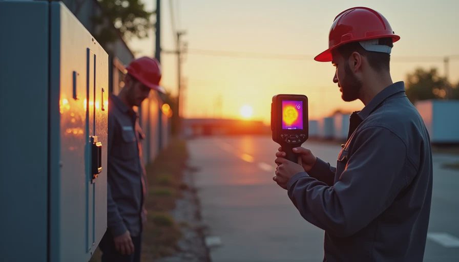 Illustration for thermal imaging inspection experts