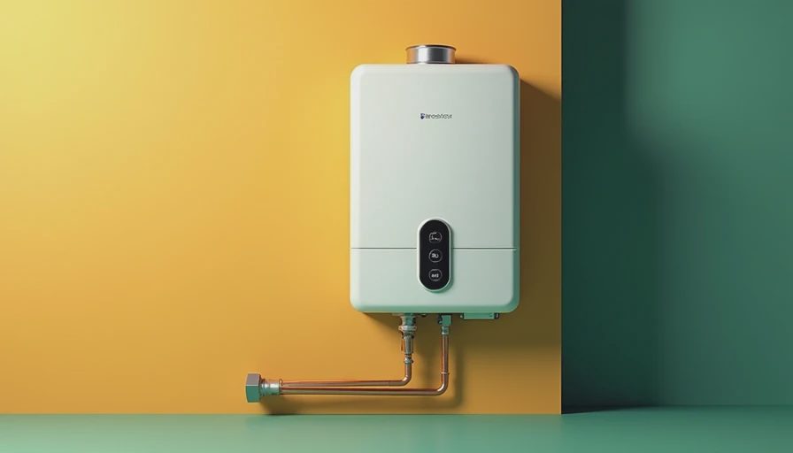 Visual context for pros and cons of a tankless hot water heater
