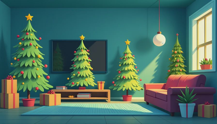Illustration for best fake christmas tree