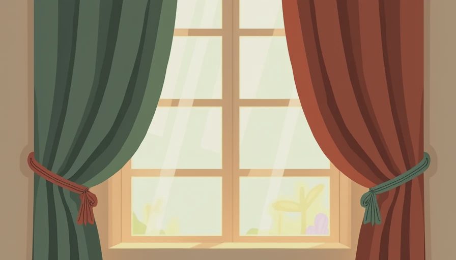 Visual context for two pages curtains
