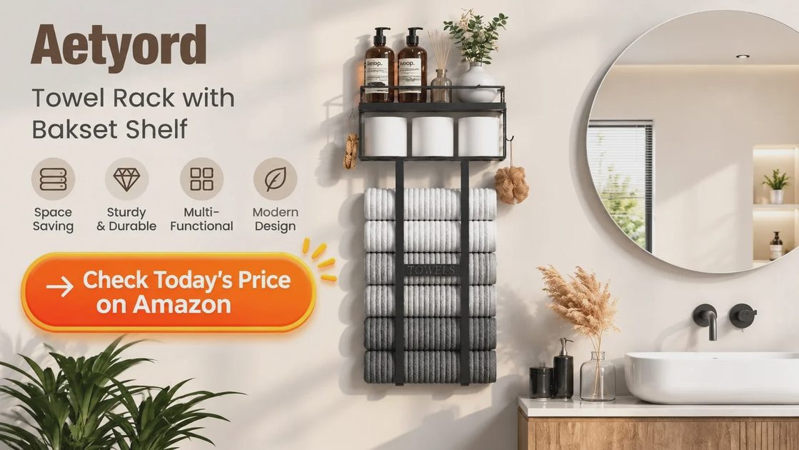 I Needed Vertical Bathroom Towel Storage
