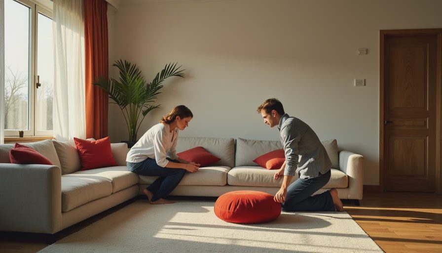 Illustration for Sofa Seat Depth