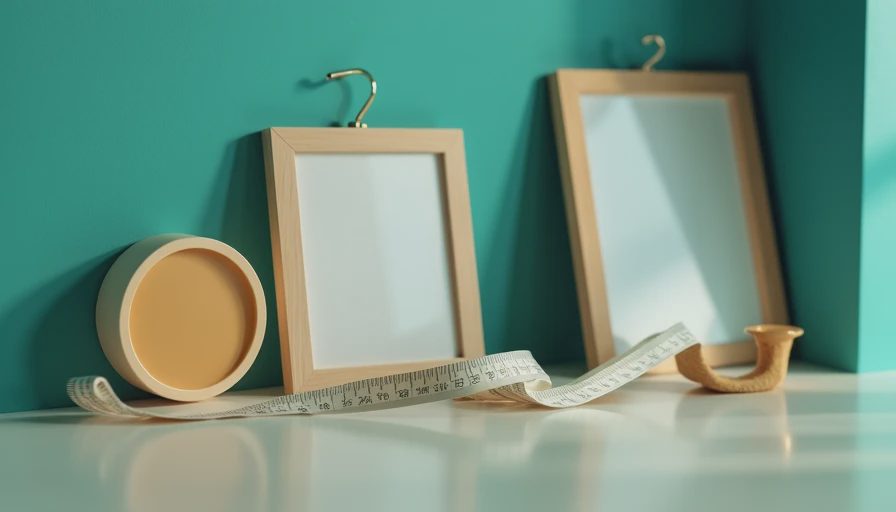 Visual context for cheap wall decor